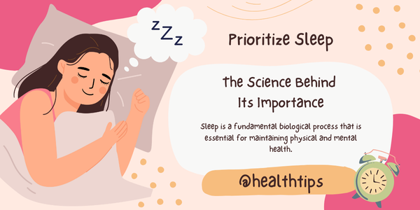 Prioritize Sleep The Science Behind Its Importance